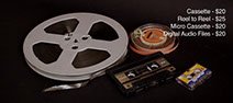 reel to reel , cassette audio tape